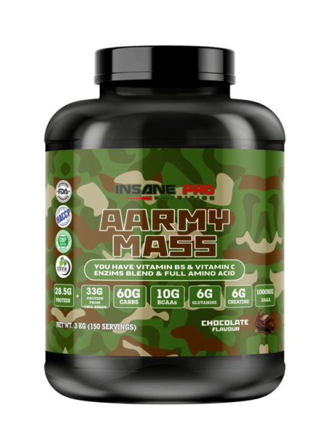Aarmy Mass Chocolate Flavour 3kg